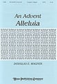 Advent Alleluia, An SATB choral sheet music cover